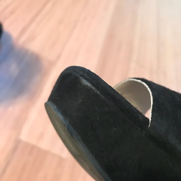 MICHAEL KORS Blk-Gem-Silver-Heel Velvet Ankle Cuff - Picture 8 of 11